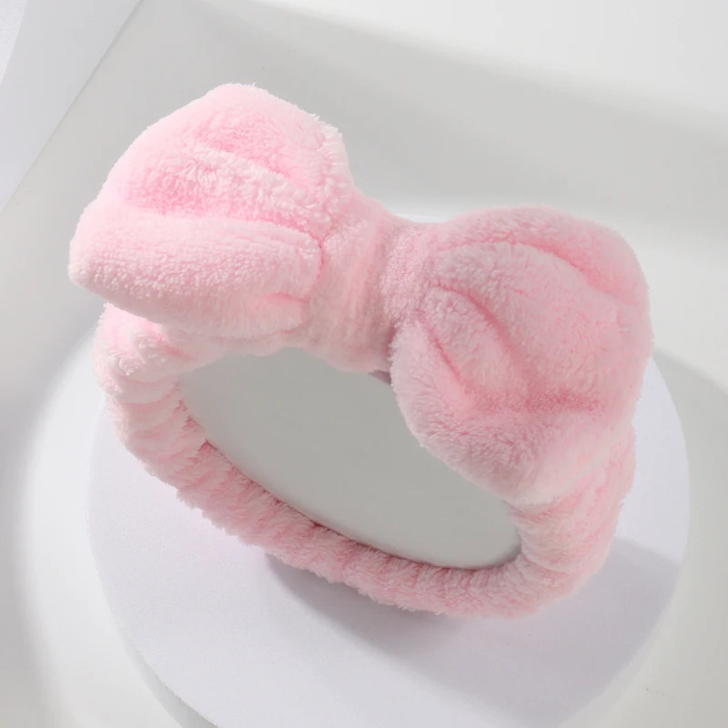 리본 헤어밴드 손목밴드 세트 타월 탄력 부드러운 세안  - Home Textiles Face Towel 리뷰 및 가격